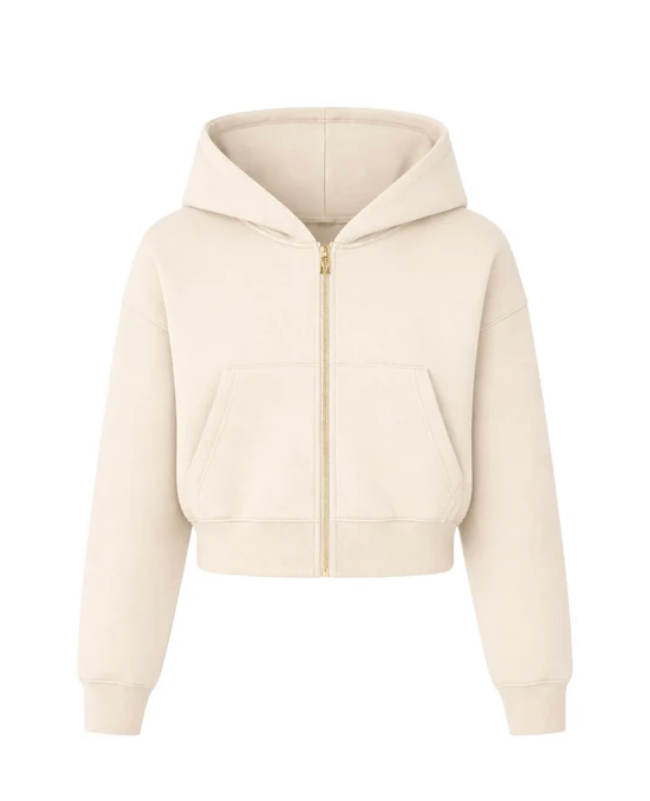 STUDIO PLUSH CROP JACKET