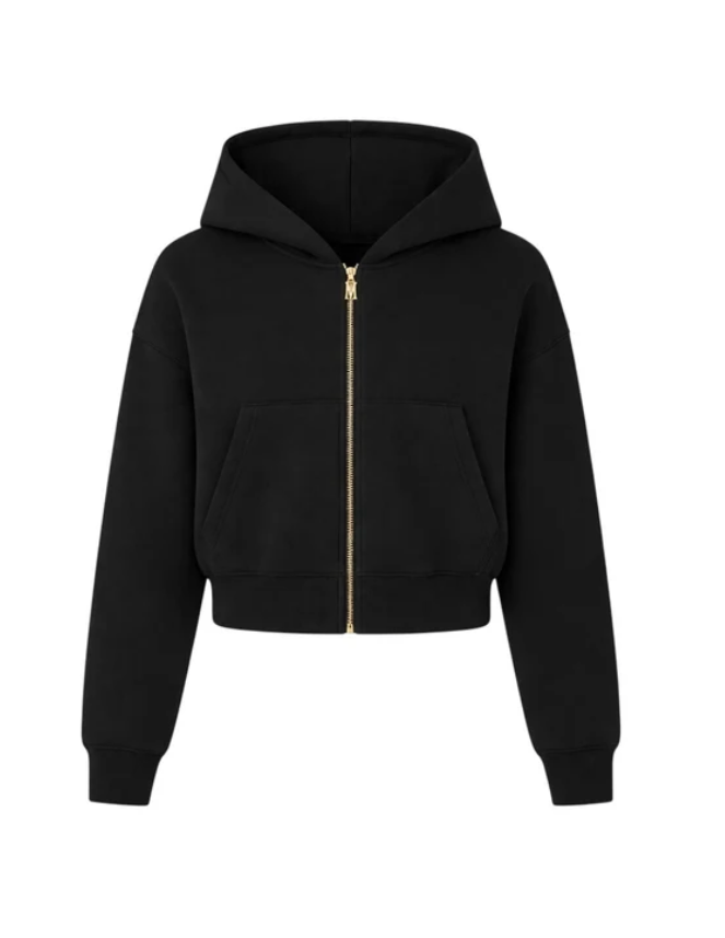 STUDIO PLUSH CROP JACKET